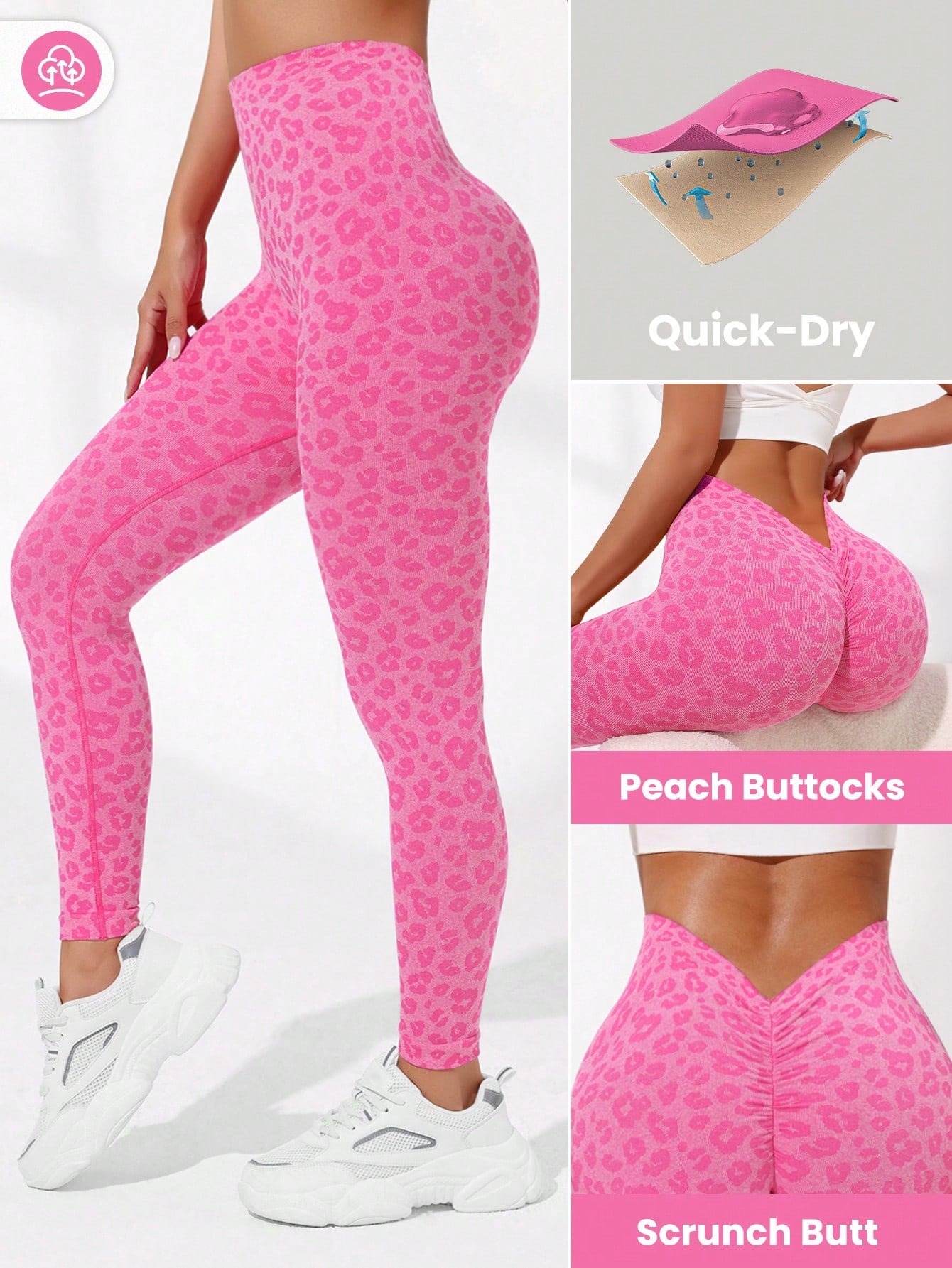 SHEIN Seamless Sports Leggings For Chinese New Year
