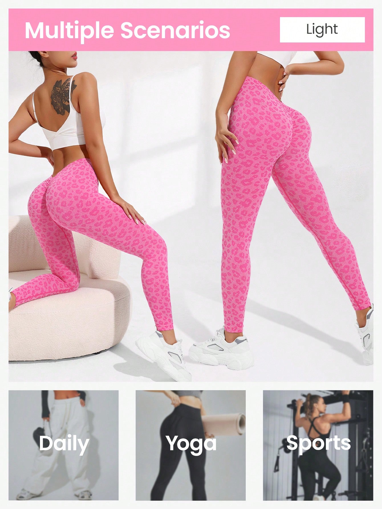 SHEIN Seamless Sports Leggings For Chinese New Year