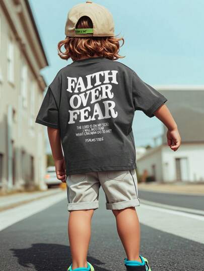 Boys, Children And Teenagers Round Neck Pullover Short Sleeved T-Shirt Summer Top - Providing Comfortable T-Shirts For Children Who Love Outdoor Exploration!Boys Clothes Kids Graphic Tees