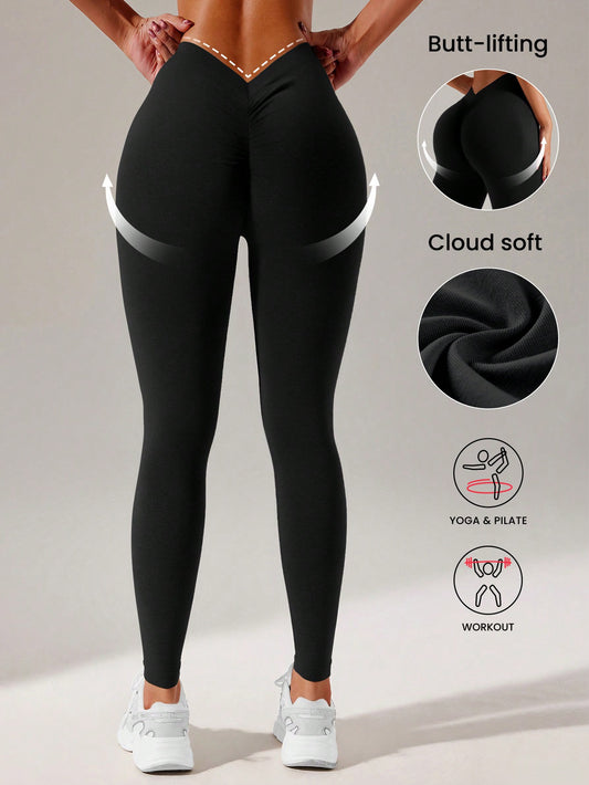 SHEIN Seamless Sports Leggings For Chinese New Year
