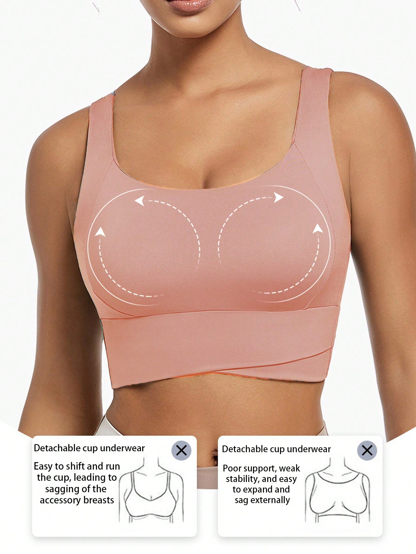 Yoga Tank Tops Breathable Sports Bra With Shockproof And Gathered Function Giving You A Beautiful Back Shape Workout Tank Gym Top