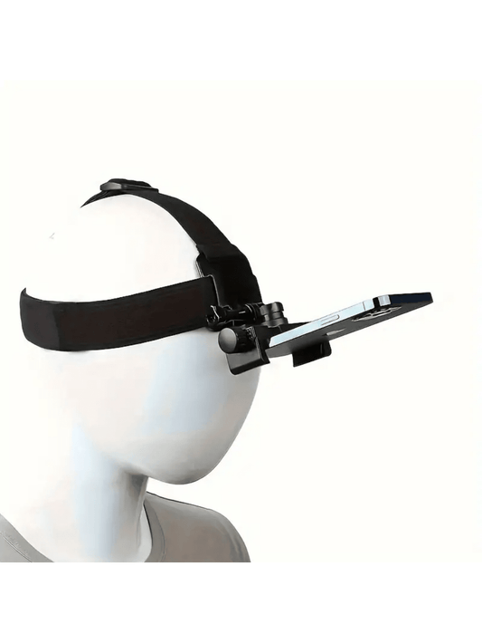 Adjustable Head-Mounted Mobile Phone Camera Fixing Bracket First-Person Perspective Shooting Camera Live Broadcast