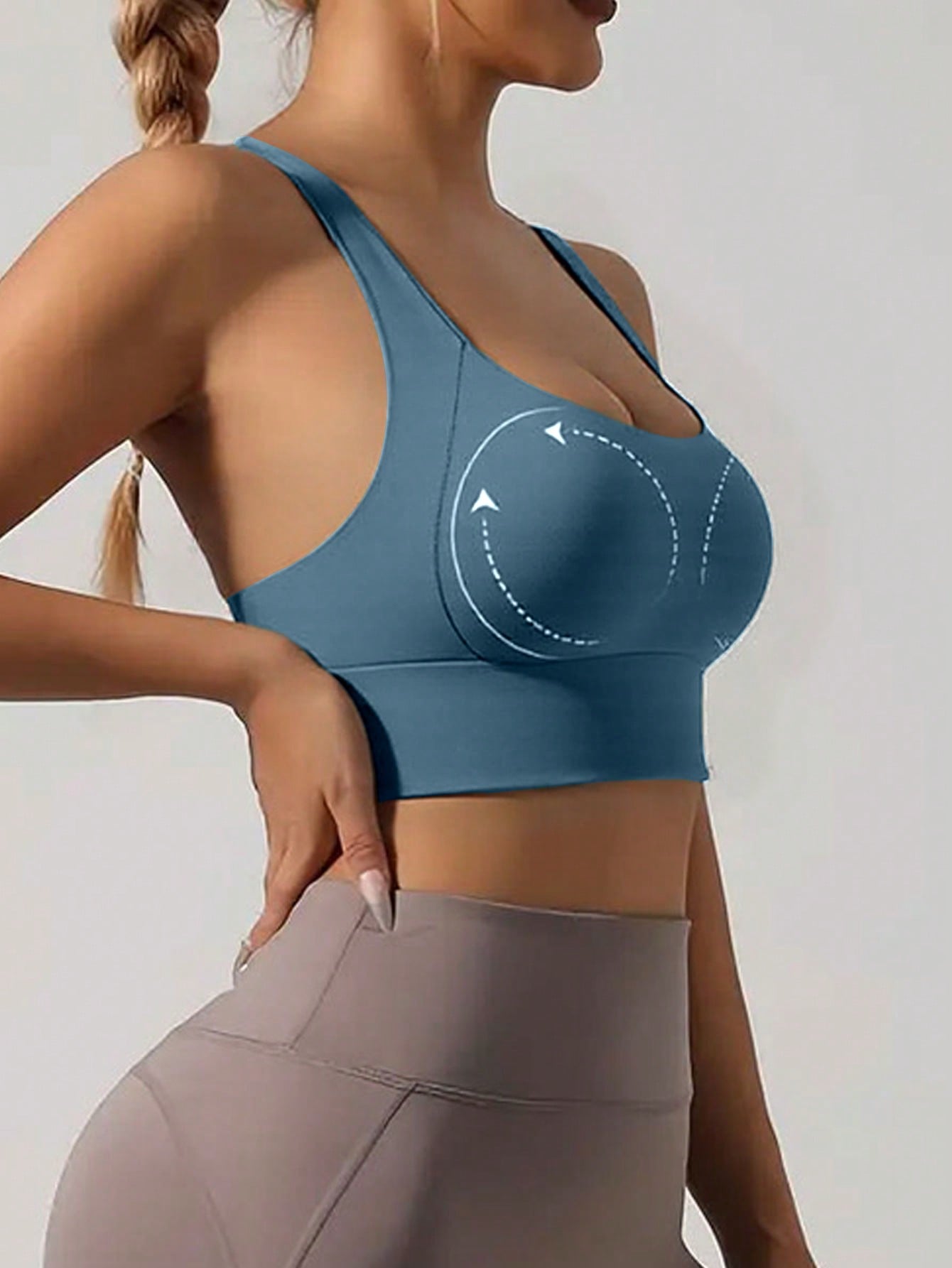 Yoga Tank Tops Breathable Sports Bra With Shockproof And Gathered Function Giving You A Beautiful Back Shape Workout Tank Gym Top