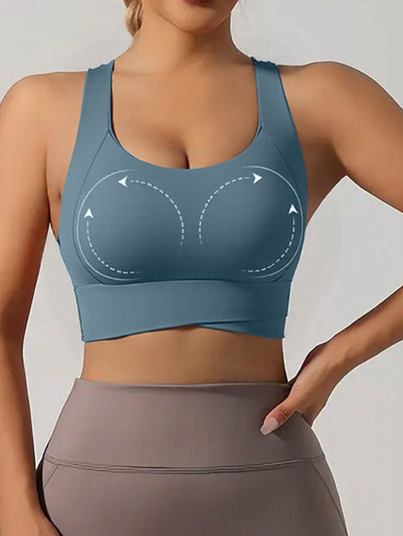 Yoga Tank Tops Breathable Sports Bra With Shockproof And Gathered Function Giving You A Beautiful Back Shape Workout Tank Gym Top