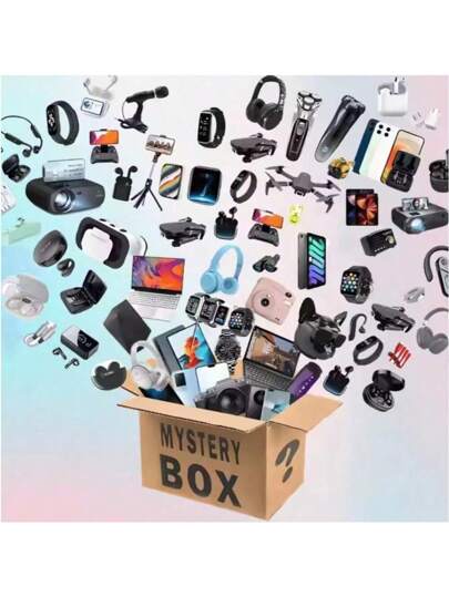 Surprise Box Electronic Gift Watch, Mystery Box With Items, Lucky Mystery Box Electronic
